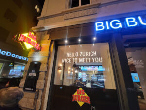 Big Burger Zürich