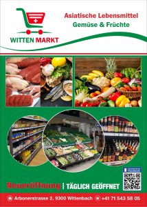 witten markt Asiatische Gemüse Früchte und Lebensmittel