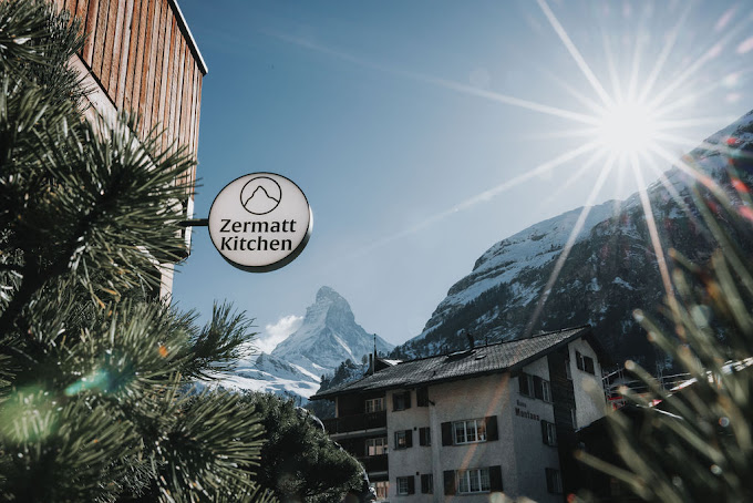 Zermatt Kitchen At Zum Steg